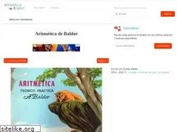 Sites similar to aritmeticadebaldor.com