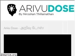 Sites similar to arivu-dose.com
