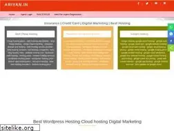 Sites similar to ariyan.in