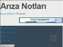Sites similar to arizanotlari.com