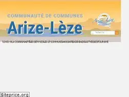 Sites similar to arize-leze.fr