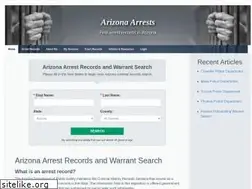 Sites similar to arizonaarrests.org