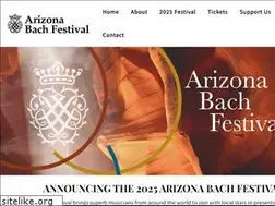 Sites similar to arizonabachfestival.com