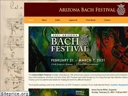 Sites similar to arizonabachfestival.org