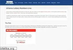 Sites similar to arizonalotterylive.com