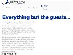 Sites similar to arizonapartyrental.net