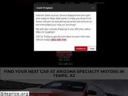 Sites similar to arizonaspecialtymotors.com