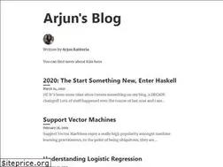 Sites similar to arjunkathuria.com