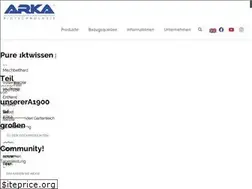 Sites similar to arka-biotech.de