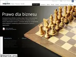 Sites similar to arkana-lex.eu