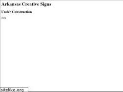 Sites similar to arkansascreativesigns.com