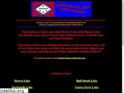 Sites similar to arkansaslakeinfo.com