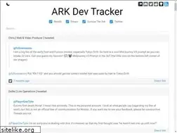 Sites similar to arkdevtracker.com