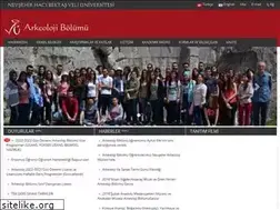 Sites similar to arkeoloji.nevsehir.edu.tr