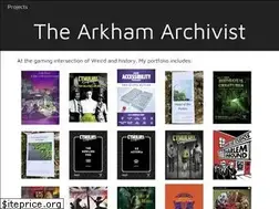 Sites similar to arkhamarchivist.com