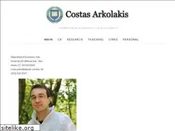 Sites similar to arkolakis.com
