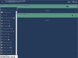 Sites similar to arkresourcecalculator.com
