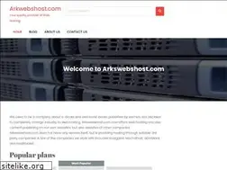 Sites similar to arkwebshost.com