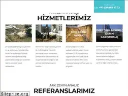 Sites similar to arkzeminanaliz.com