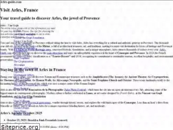 Sites similar to arles-guide.com