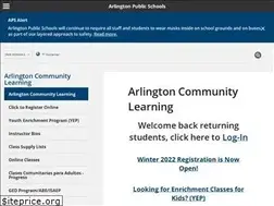 Sites similar to arlingtonadulted.org