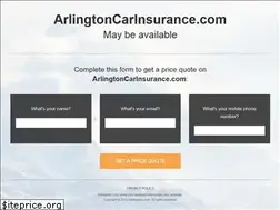 Sites similar to arlingtoncarinsurance.com