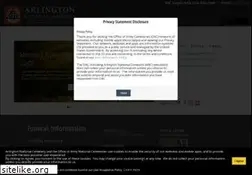 Sites similar to arlingtoncemetery.mil