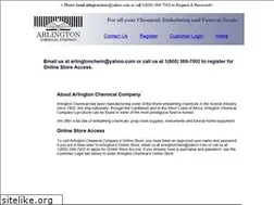 Sites similar to arlingtonchemical.com