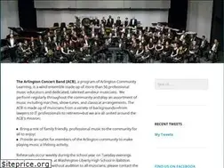 Sites similar to arlingtonconcertband.org