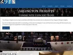 Sites similar to arlingtonheightsband.org