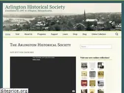 Sites similar to arlingtonhistorical.org