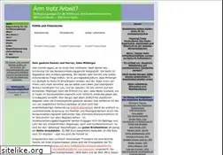 Sites similar to arm-trotz-arbeit.org
