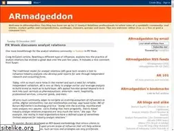 Sites similar to armadgeddon.blogspot.com