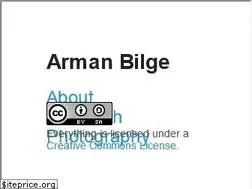 Sites similar to armanbilge.com