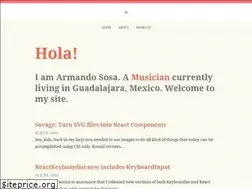 Sites similar to armandososa.org