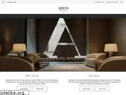 Sites similar to armanihotels.com