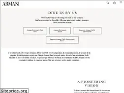 Sites similar to armanirestaurants.com