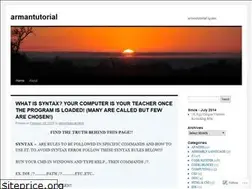 Sites similar to armantutorial.wordpress.com