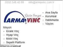 Sites similar to armavinc.com.tr