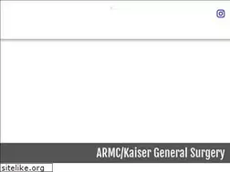 Sites similar to armc-kaisergeneralsurgery.com