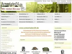 Sites similar to armeeladen24.de