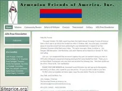 Sites similar to armenianfriendsofamerica.org
