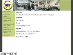 Sites similar to armeriapersonaldefense.com