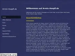 Sites similar to armin-hoepfl.de