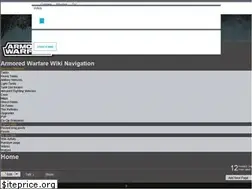 Sites similar to armoredwarfare.wikia.com