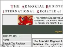 Sites similar to armorial-register.com