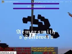 Sites similar to armorsmithsfollowers.com
