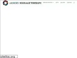 Sites similar to armorymassage.com