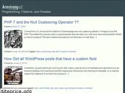 Sites similar to armstrongest.com