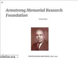 Sites similar to armstrongmemorialfoundation.org